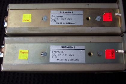 Siemens-One PAIR of W295 b / W295b EQ's